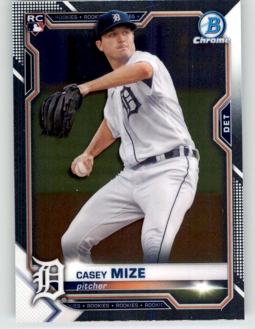 2021 Bowman Chrome Casey Mize RC #9
