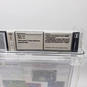 Final Fantasy Chronicles [WATA 9.8 A+] (PS1) [Not VGA CGC] [Brand New]