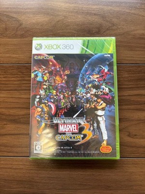 Capcom Ultimate Marvel Vs. Capcom 3 Xbox 360 NTSC-J Neu Versiegelt Japan Import