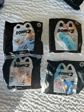 2022 McDonald's Sonic The Hedgehog 2 Lot of 4