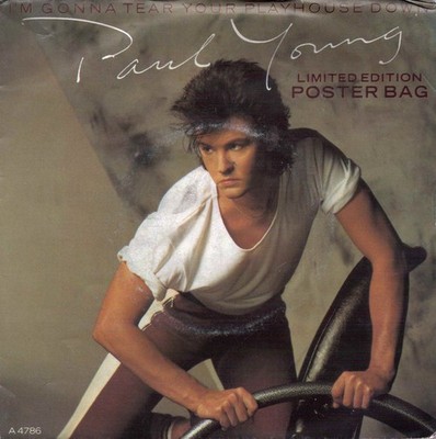 Paul Young - I'm Gonna Tear Your Playhouse Down (7'', Ltd, Pos) (Near Mint (NM or