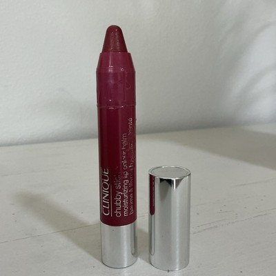Clinique Chubby Stick LIP Colour Balm - 07 SUPER STRAWBERRY - 0.1oz /3g READ