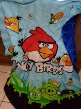 Angry Birds Twin Size Bed spread. Good Condition. Used.