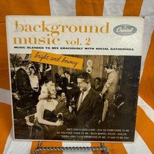 Background Music Vol. 2: Bright and Bouncy Capitol Records &lrm;&ndash; H-377 Free Ship
