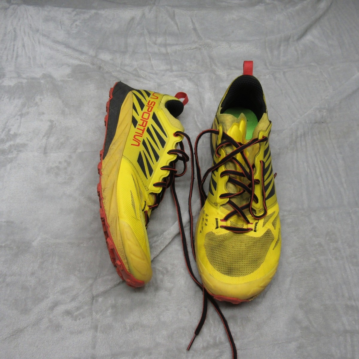 La Sportiva Mens 12 Shoes Kaptiva Yellow Trail Running Active Hike Jog Athletic La Sportiva Mens 12 Shoes Kaptiva Yellow Trail Running  main image 4