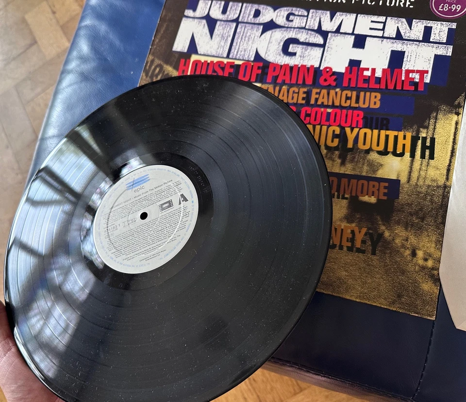 OST Music From Motion Picture JUDGMENT NIGHT 1993 EPIC 474183 1 PRESS VINYL LP - Изображение 2 из 4