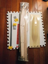 ML Boatworks RSX310 FE: Wood Outrigger Kit with Fiberglass Cowl & Carbon Boom Ac