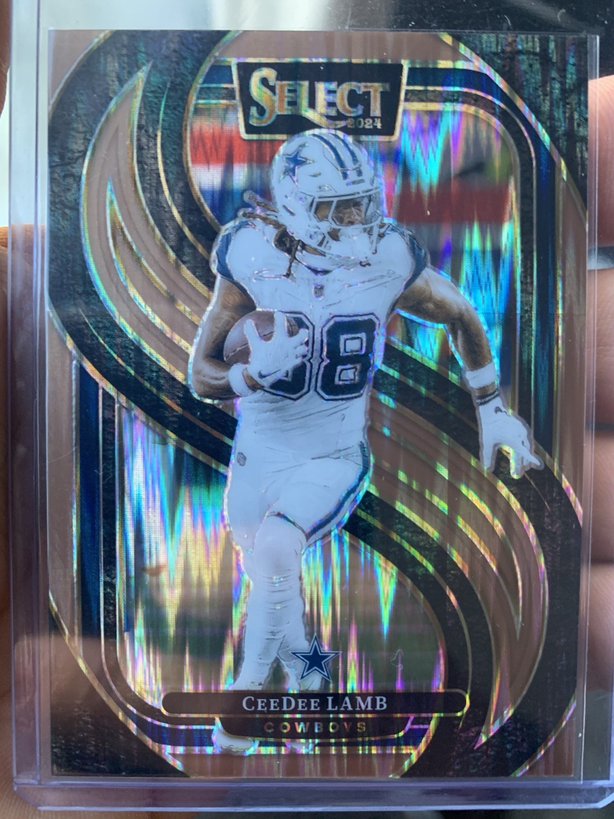 2024 Panini Select - Premier Level CeeDee Lamb #135 Copper Shock Prizm /299