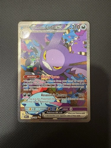 Team Rocket’s Crobat EX 234/182 Destined Rivals NM PSA 10 Potential