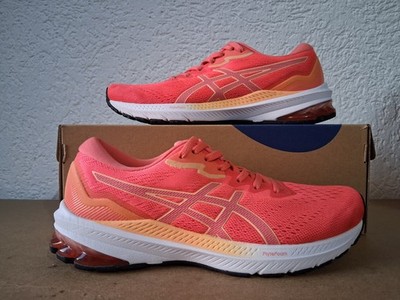 Asics GT 1000 11 Wmns Running Sneaker Sportschuhe EU 40 US 8.5 Peach Orange