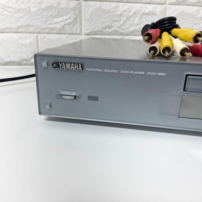 Yamaha DVD-S80 DVD CD Player Natural Sound Tested Working with