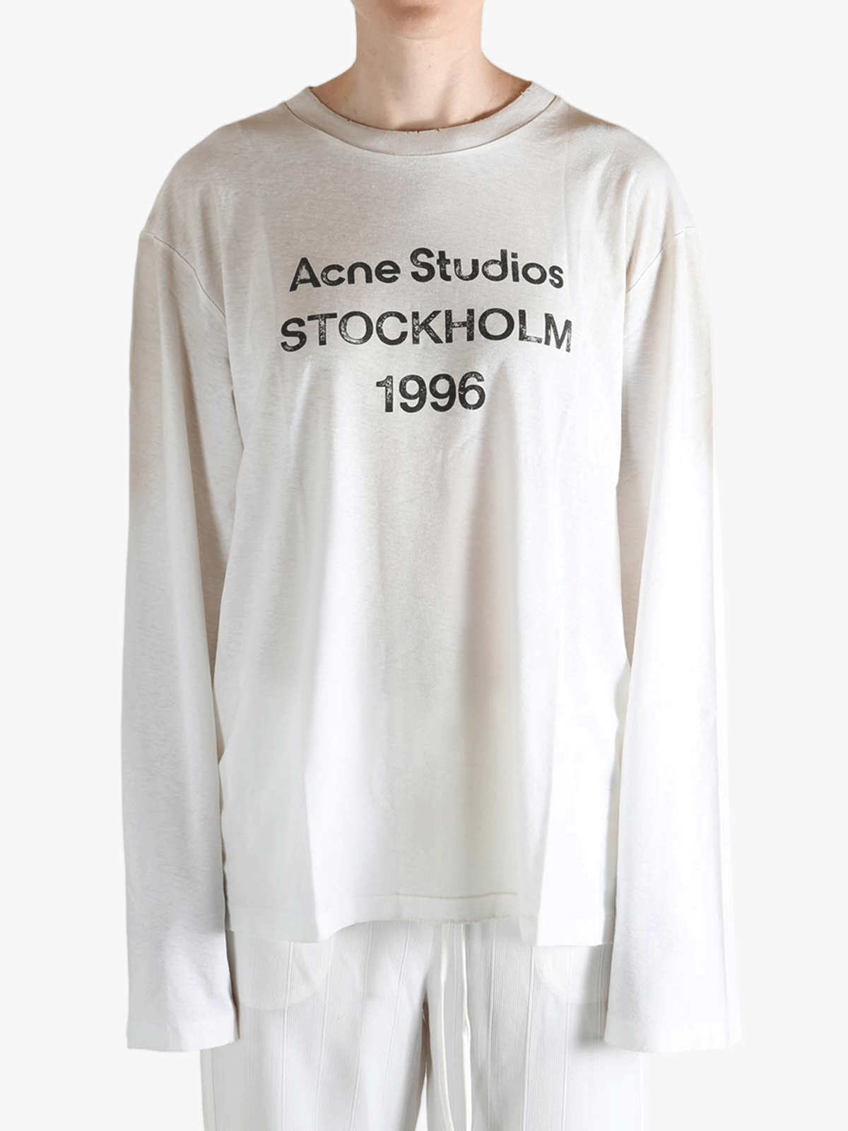 ACNE STUDIOS - Women Logo Relaxed Fit T-Shirt