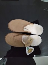 UGG Slippers brown Woman size 10 Men size 11