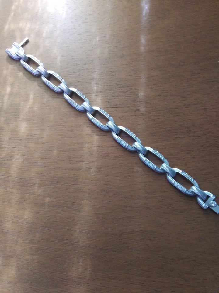 Pulsera Judith Ripka con piedras de acento de circonita cúbica de 7 1/2 pulgadas de largo Foto 3 de 4