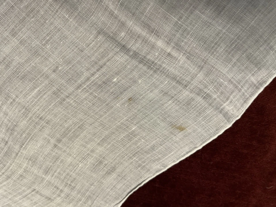 复古 Monogram 初始字母 E 马德拉汉基粉色/白色婚礼传家宝 — 第 3/4 张图片