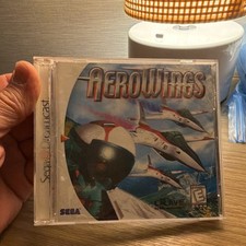 Sega Dreamcast AeroWings Game with Book, Case, and Disc 1999 Edition