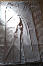 Cato Size 14/16 L Beige/White Dress Pants 6 Button Deco Stretch C92
