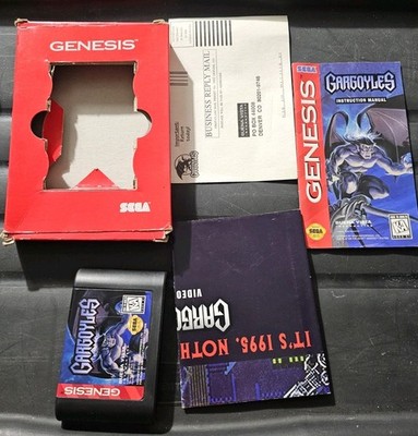 Gargoyles (Sega Genesis) Complete in Box CIB