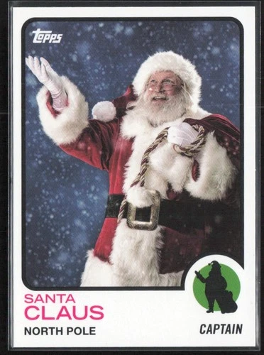 2025 Topps Holiday Topps 1973 Santa Claus North Pole #TSA-73 - Picture 1 of 2