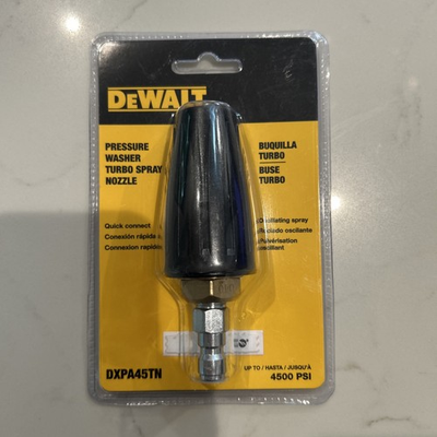 #ad #ad Dewalt DXPA45TN 4500 PSI Pressure Washer Turbo Spray Nozzle NEW $19.99
