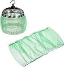Bird Cage Seed Catcher, Bird Cage Net Cover Seeds Guard, Universal Birdcage Acce