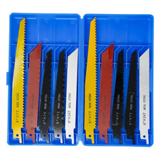 10Pc Genuine Reciprocating Saw Blades Wood Metal Cutting for Bosch Dewalt Makita