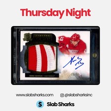 2011 UPPER DECK THE CUP #LL-PD PAVEL DATSYUK LIMITED LOGOS AUTO PATCH /50