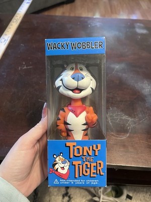 FUNKO 2002 Tony The Tiger Wacky Wobbler Bobblehead NIB Kellogg Frosted Flakes