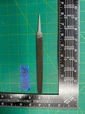 Vintage 7.75" Nicholson Flat Bastard Double Cut File Hand Tool Made In USA