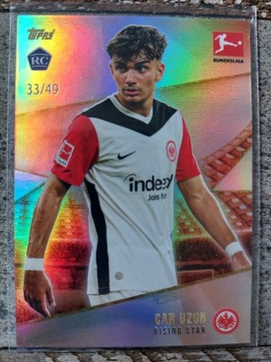 Can Uzun RC /49 Topps Bundesliga Rising Star Eintracht Frankfurt 2024