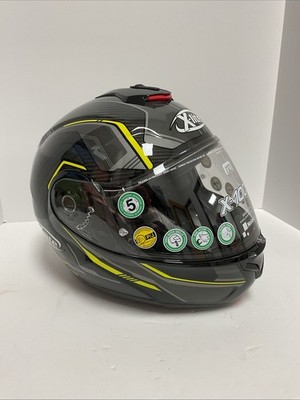 X-Lite X-1005 Alchemix Ultra Carbon Modular Helmet Black/Yellow - Large