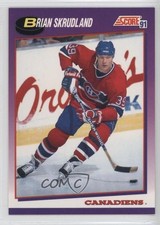 1991-92 Score American Brian Skrudland #294 0t3