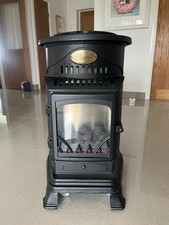 Provence Portable Calor Gas Heater in Matt Black. Collection Only 