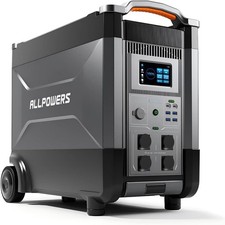 ALLPOWERS R4000 PLUS Tragbare Powerstation 4000W 3456Wh LiFePO4 …