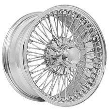 Chrome La Wire Wheels Fwd 72-spoke Cross Lace 18x8 Rims 4pcs D4 Chrome La Wire Wheels Fwd 72-spoke Cross Lace 18x8 Rims 4pcs D4