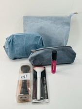 Paquete de belleza: e.l.f. Cepillo Duo + Cepillo Wet n Wild + Brillo Revlon + 3 Bolsas