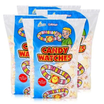 Sweet Stories Traubenzuckeruhren 1,45 kg - Candy Watches (4er Pack)