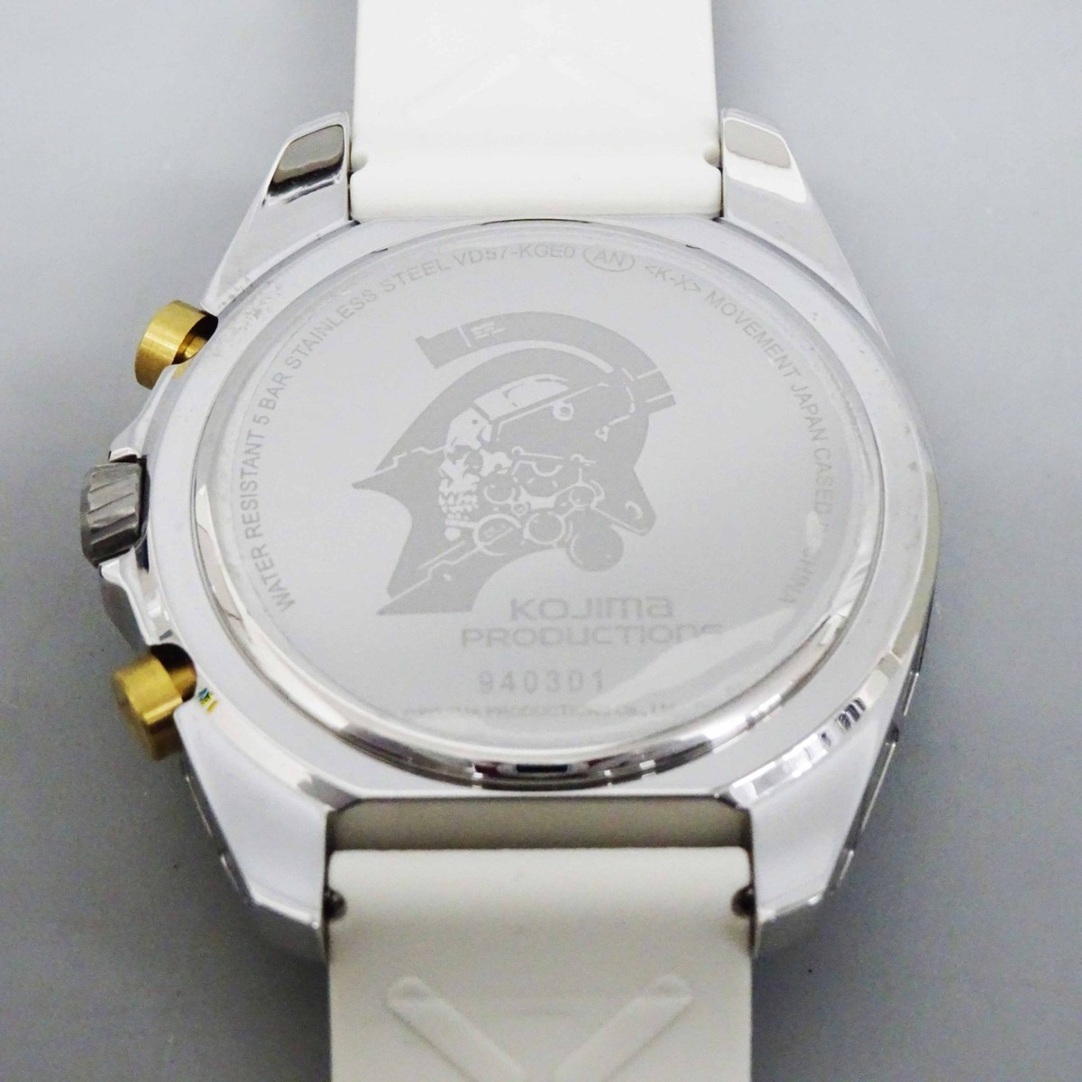 SEIKO WIRED x Kojima Productions Collaboration Watch White Color
