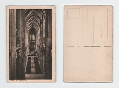 AK - Kölner Dom Innenansicht, Deutschland UNBESPIELT