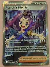 Acerola's Mischief 165/132 Pokemon Trainer