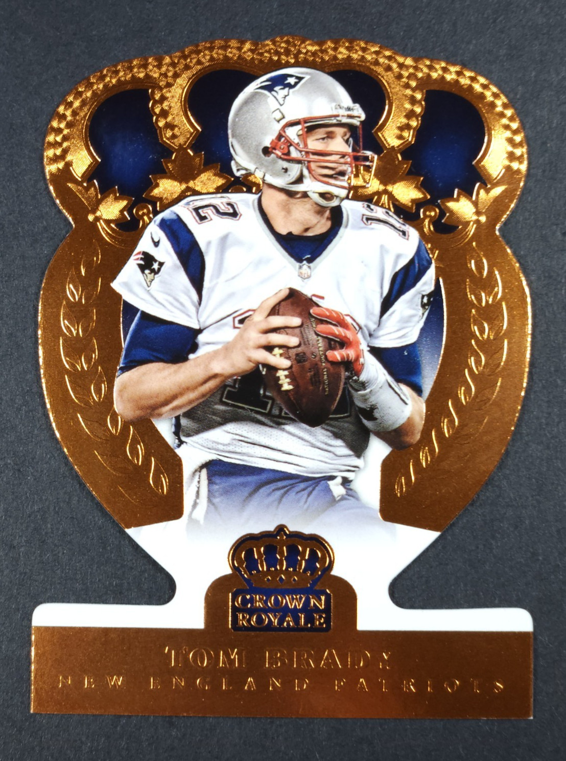 2014 PANINI CROWN ROYALE BRONZE #87 TOM BRADY NEW ENGLAND PATRIOTS *NRMT/MINT*