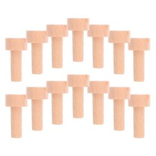  30 Pcs Mini-Holzklammern Holzbastelstangen Holzklammerdekorationen