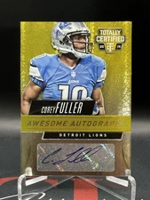 SP/25 2014 Panini Totally Certified Awesome Auto GOLD Corey Fuller #AA-CF RC