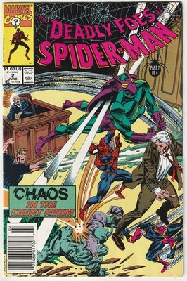   THE DEADLY FOES OF SPIDER-MAN #2, Marvel Comics 1991 US-COMICHEFT Z1/1-