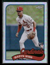 2024 Topps Chrome 1989 Topps Baseball 35th Anniv #89CB-17 Masyn Winn Cardinals