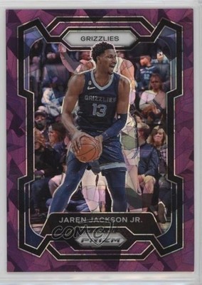 2023-24 Panini Prizm Purple Ice Prizm 88/149 Jaren Jackson Jr #61 6o3