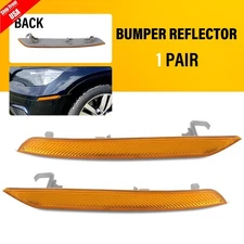 For BMW X6 E71 E72 X5M 2008-2014 Amber Lens Front Bumper Side Marker Reflectors