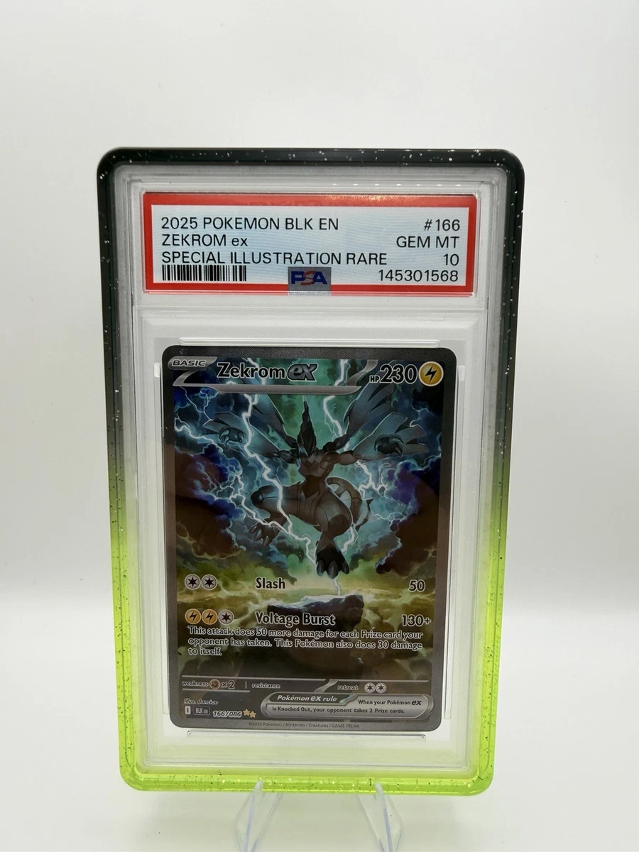 Zekrom Pokémon TCG Rare Individual Collectible Card Game Cards for