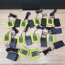 Lot Of 10 RYOBI 40V Lithium Battery Charger OP404VNM OP404