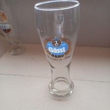 Altes  Weizenglas Gässl Bräu Pfarrkirchen Weissbierbrauerei sehr selten 